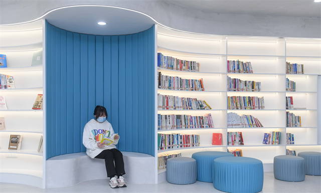 New 24-hour urban library in Pingtan opens