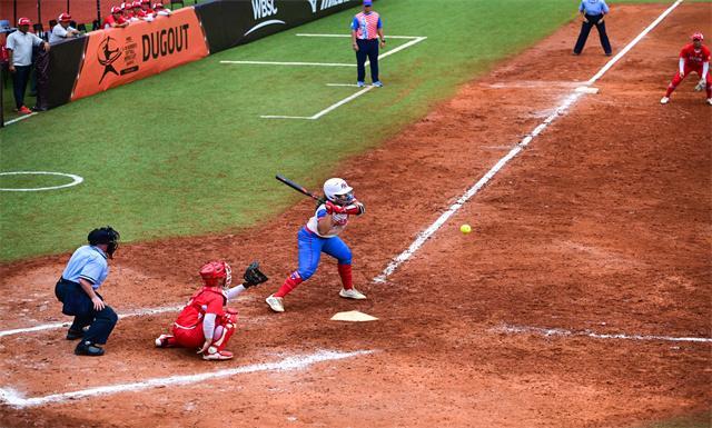 WBSC U-18 Women' s Softball World Cup Group B kicks off in Pingtan