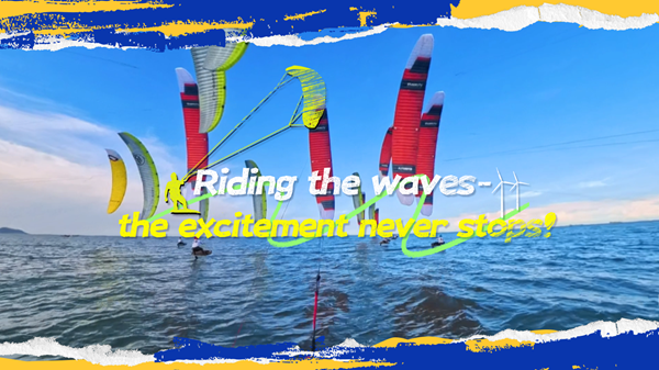 Riding the waves - the excitement never stops