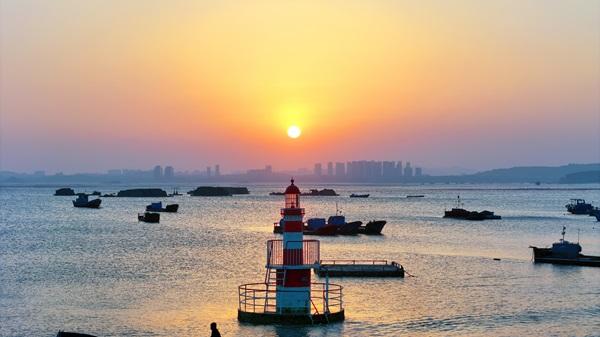 Sunset in Yufan Village, Pingtan