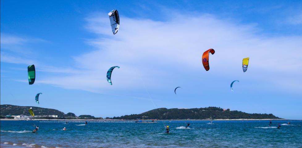 Pingtan's golden winds beckon kitesurfers to take on the ultimate challenge