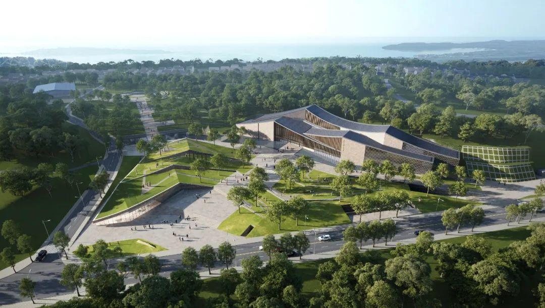 Landmark cultural plaza breaks ground at Pingtan's Keqiutou Archaeological Site Park