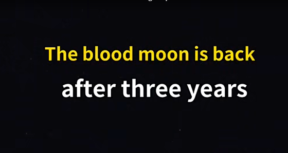 The blood moon is back after three years