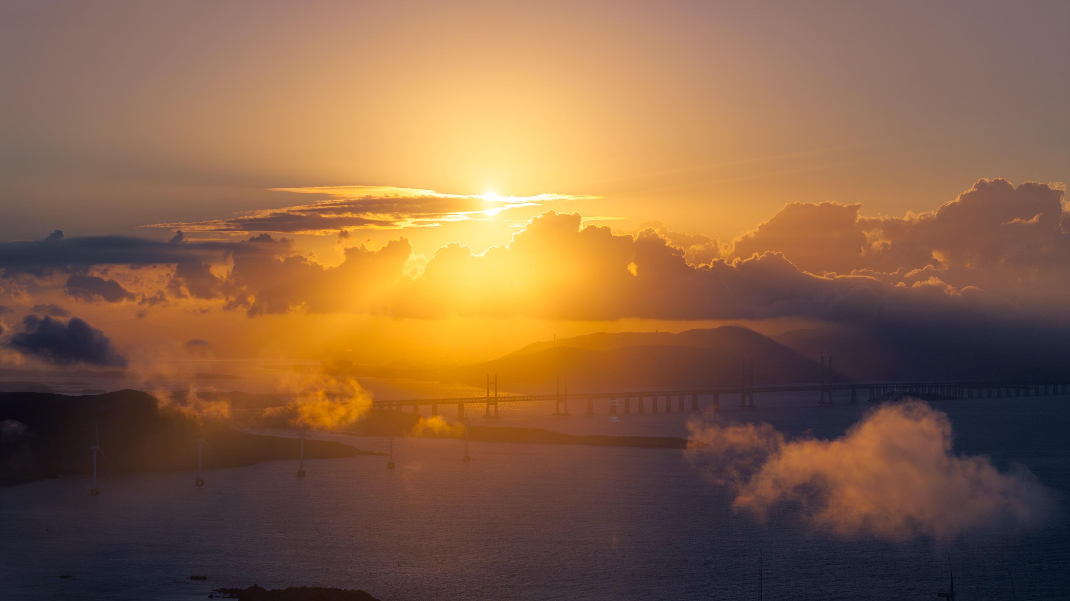 Waking up to the first light of dawn