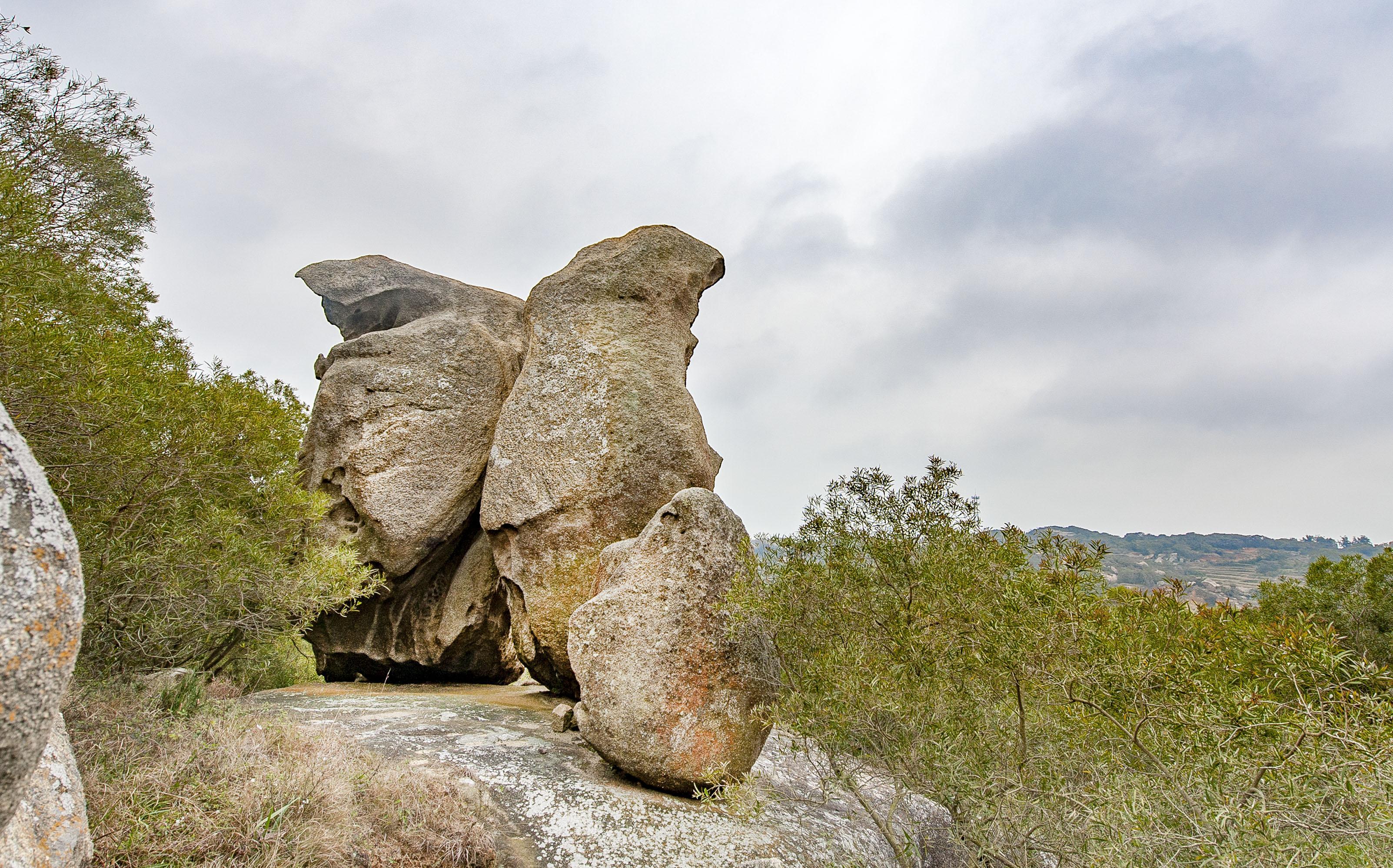 Magical rock formations of Pingtan