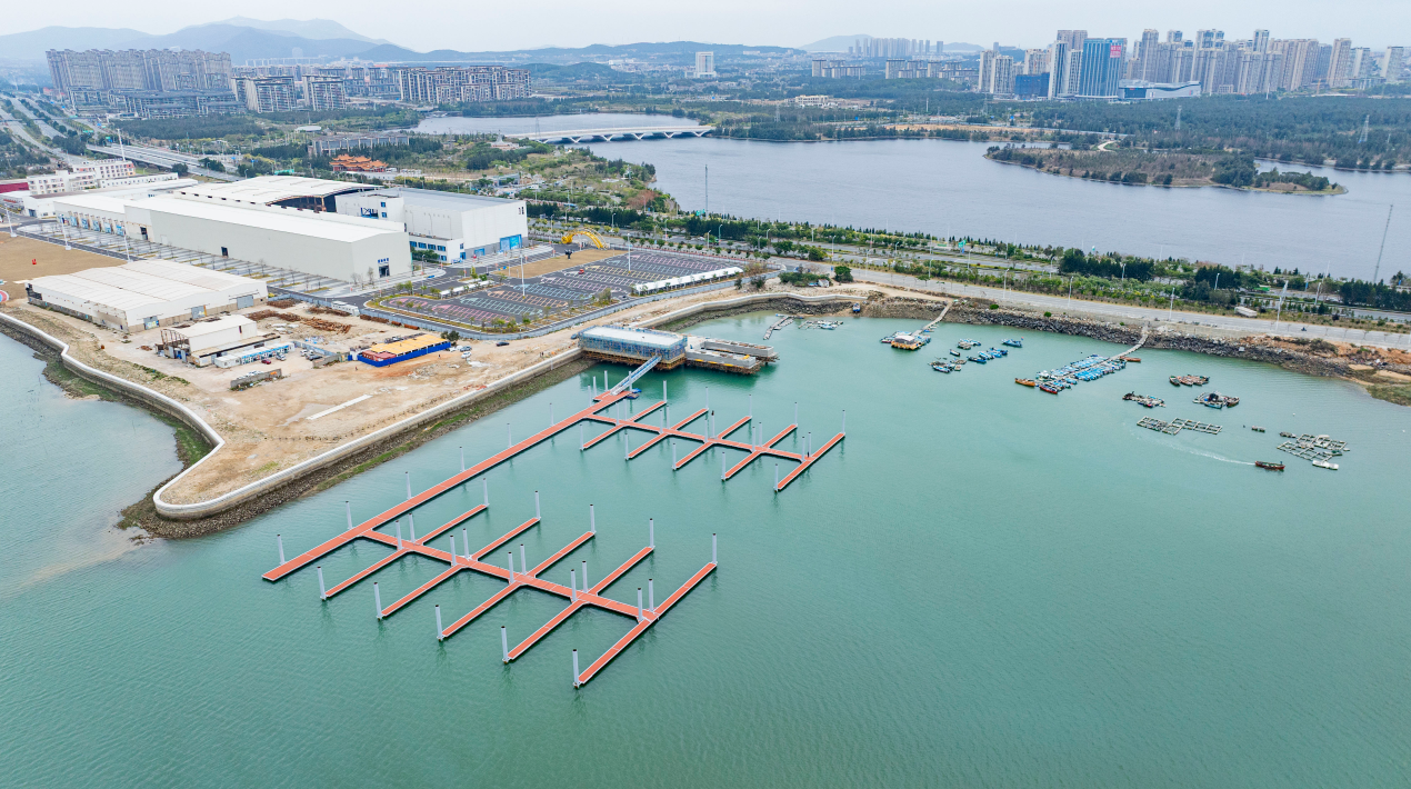 Pingtan's high-end yacht marina project nears completion