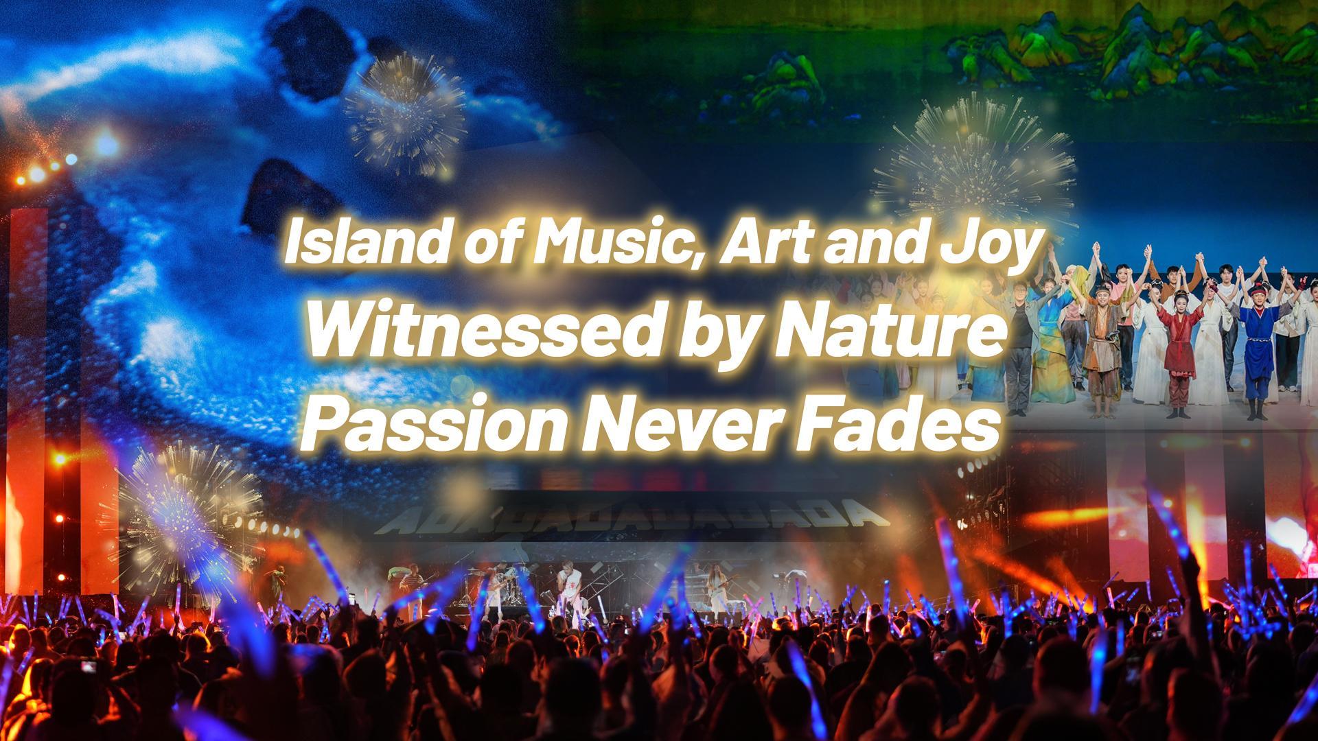 Island of music, art and joy