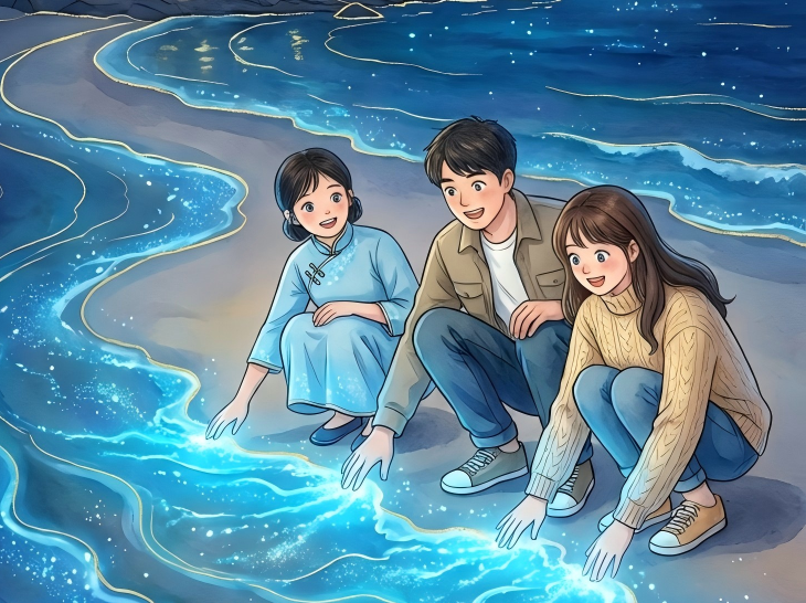 To Gorgeous Pingtan | Pingtan Blue Tears - A Wonder of the Ocean