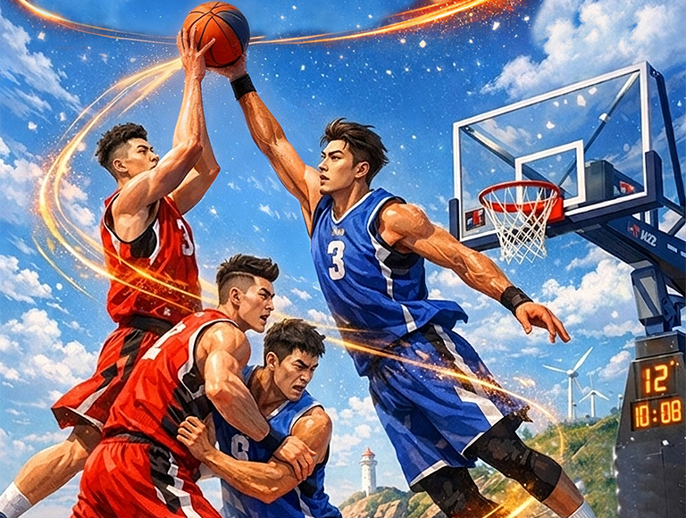 To Gorgeous Pingtan | Basketball Passion Shines on the Island