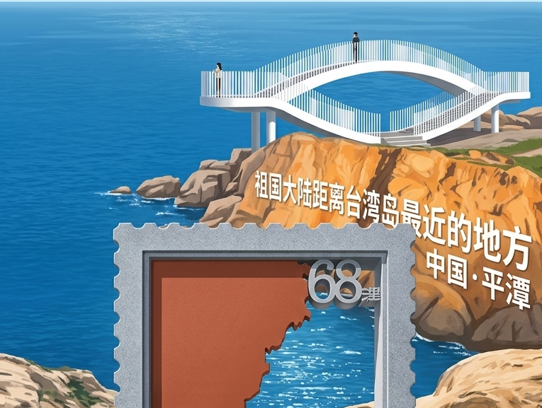 To Gorgeous Pingtan|68-Nautical-Mile Scenic Area, Closest Mainland Spot to Taiwan Island