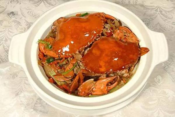 Steamed Mangrove Crab with Sticky Rice 